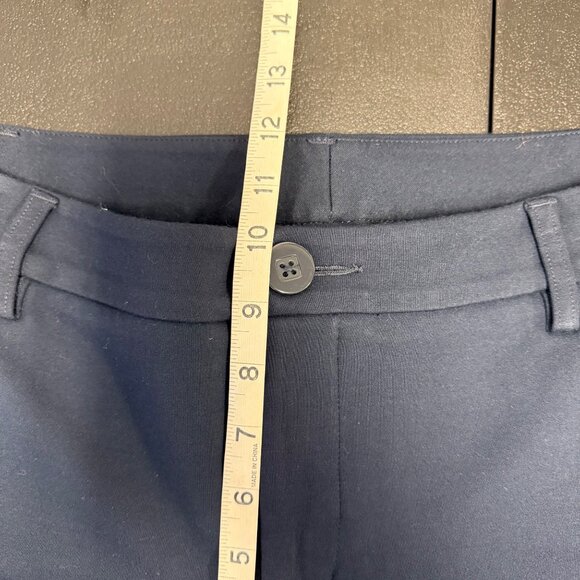 Cabi Womens Navy Stretch Trousers Dress Pants Size 8 Nautical - Picture 7 of 9